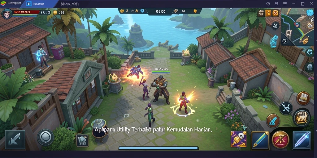Tampilan utama MVP789 dengan fitur Utility praktis.