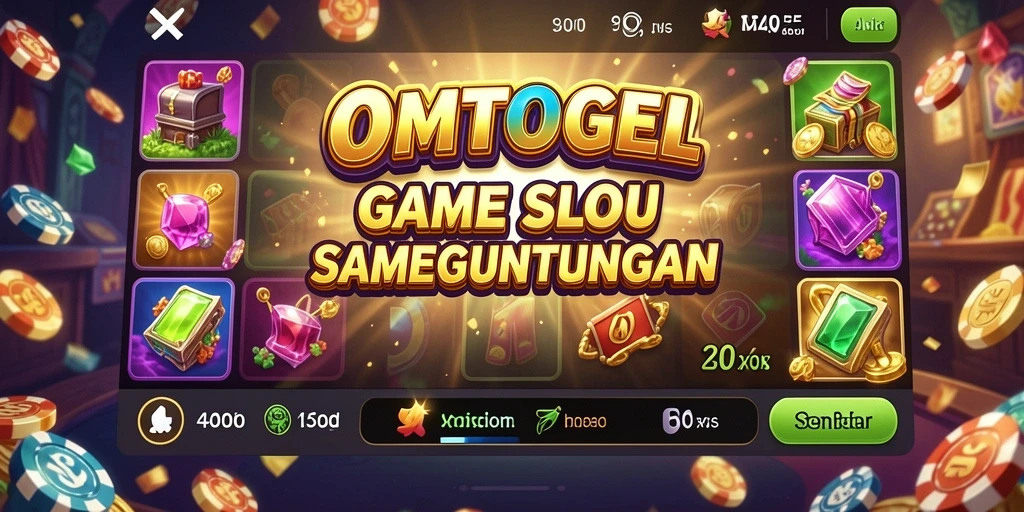 Tampilan menarik dari gameplay Slot OMTOGEL yang mengasyikkan.