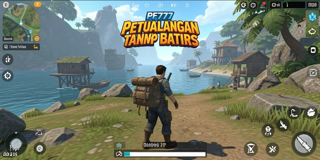 Gameplay menarik di dunia terbuka PF777.