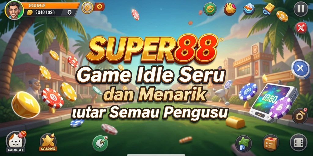 Tampilan gameplay menarik dari <strong>SUPER88</strong> dengan elemen Idle yang seru.