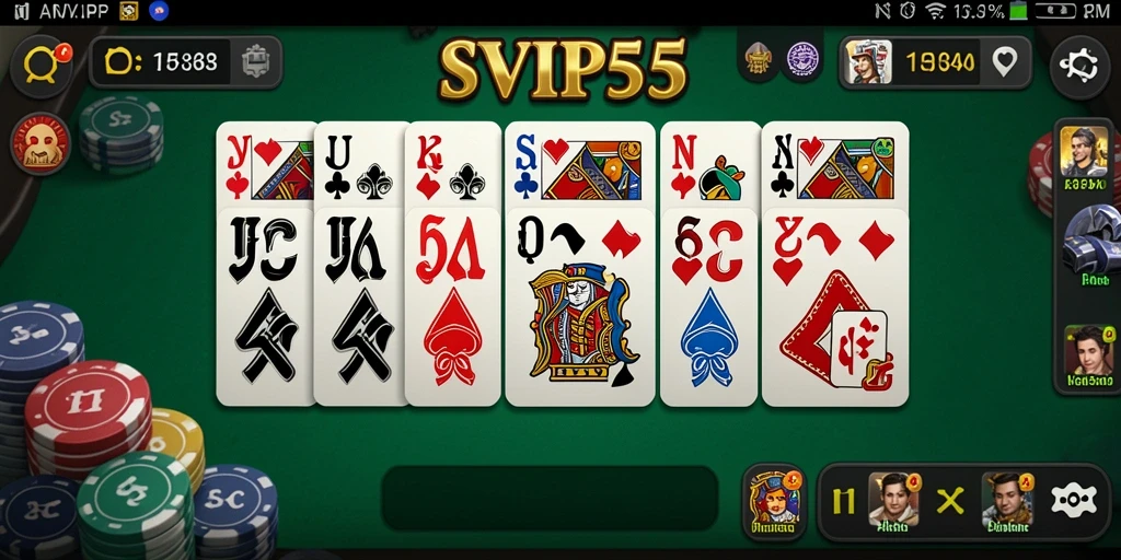 Tampilan gameplay seru dan interaktif dari SVIP5.