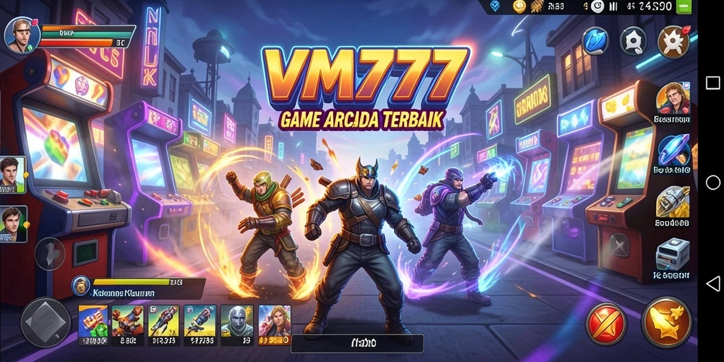 Menampilkan gameplay seru dan grafis menawan dalam VM777.