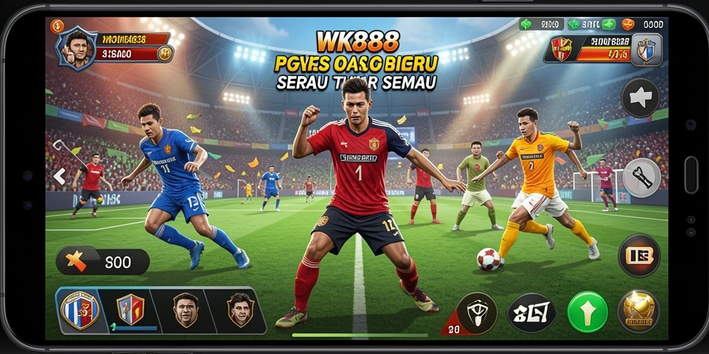 Tampilan gameplay WK888 yang seru dan menarik di berbagai cabang olahraga.